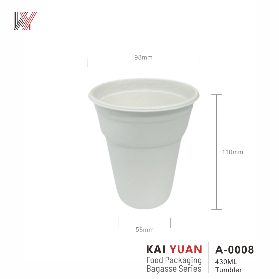 A 0008中杯(430ml) 上架圖