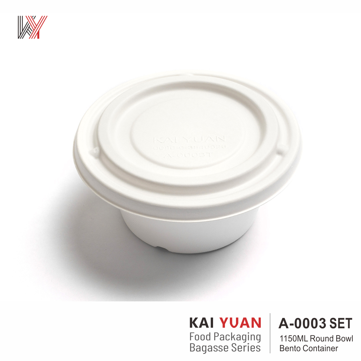 A0003 圓碗餐盒(1150ML) 上架 白底圖1