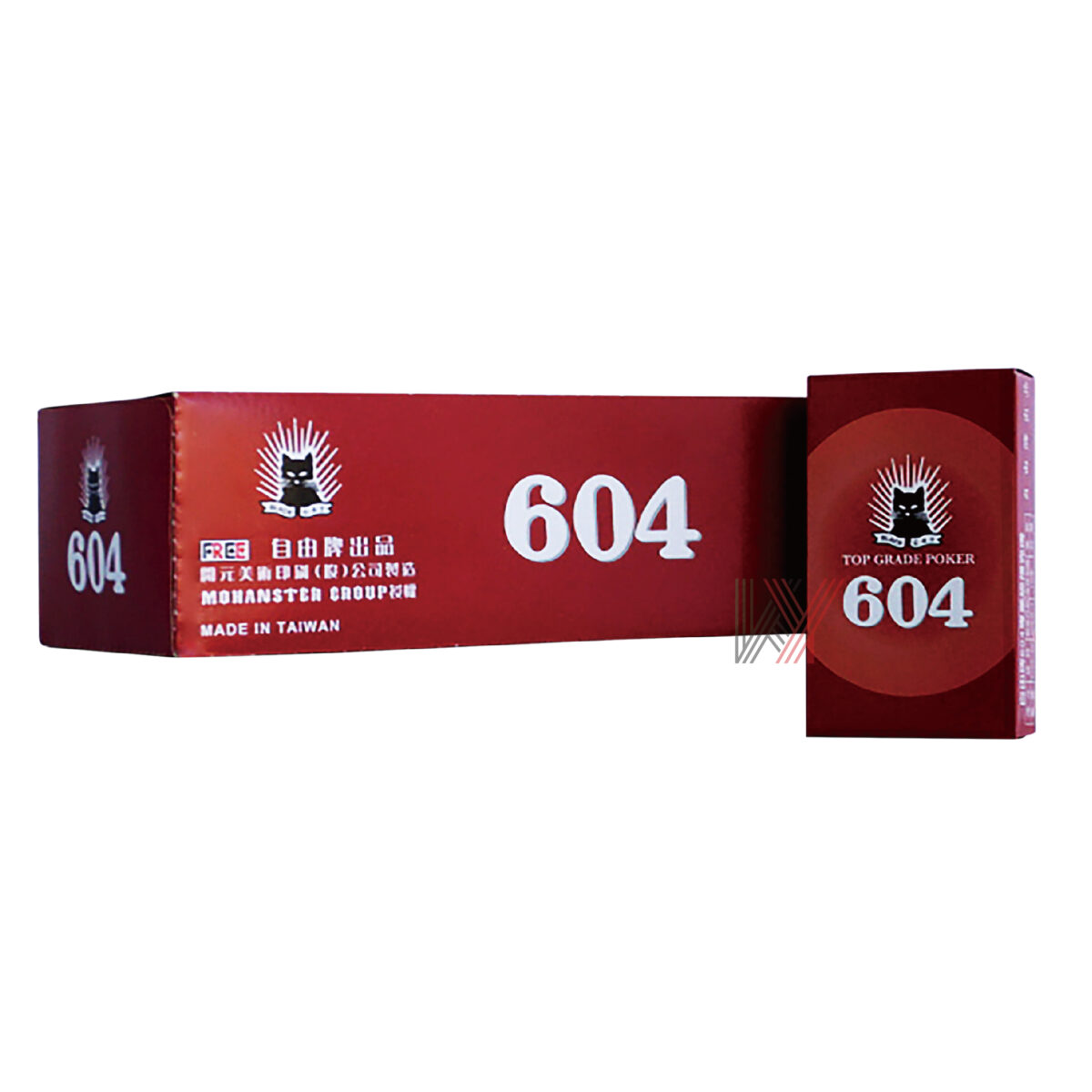FREE 自由牌撲克牌 圖檔 上架圖檔 604紅(底)